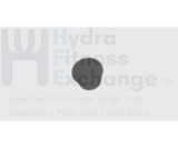 Matrix Commercial Retail Vision Fitness Elliptical Black Hole Plug 000859 - 00 - hydrafitnessparts