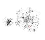 Matrix Fitness CS21 CS29 CS34 Stepper Step Right Black End Cap 1000229898 - hydrafitnessparts