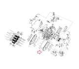 Matrix Fitness CS21 CS29 CS34 Stepper Step Right Shield Set 1000229944 - hydrafitnessparts