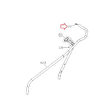 Matrix Fitness CS29 CS30 CS30N Stepper Step Right Heart Rate Pulse Sensor Wire 1000411596 - hydrafitnessparts