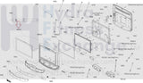 Matrix Fitness Elliptical Overlay Touch Panel Set 15.6" 1000450542 - hydrafitnessparts