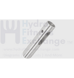 Matrix Fitness GM108 Strength System Arm Rest Location Chrome Pin 1000397579 - hydrafitnessparts