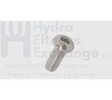 Matrix Fitness GM108 Strength System Button Head Hex Socket Screw M6 - 1.0P x 16L 1000422238 - hydrafitnessparts