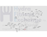 Matrix Fitness GM108 Strength System Chrome Pull Pin Rop 1000397371 - hydrafitnessparts