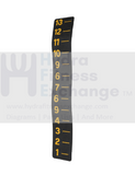 Matrix Fitness GM108 Strength System Foot Pad Adjustable Direction Label 1000397839 - hydrafitnessparts
