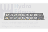 Matrix Fitness GM108 Strength System Right Instructional English Label 1000415312 - hydrafitnessparts