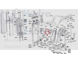 Matrix Fitness GM140 GM136 Strength System Rear Connecting Tube Set 1000454145 - hydrafitnessparts