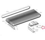 Matrix Fitness Performance Plus (T - PP - F) | Treadmill Fixing Plate 1000436131 - hydrafitnessparts