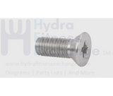 Matrix Fitness PL210 G3GM19 GM108 G3GM1 G3GM19E Strength System Flat Head Screw M8 x 20L 1000104717 - hydrafitnessparts