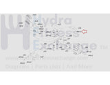 Matrix Fitness PL210 G3GM19 GM108 G3GM1 G3GM19E Strength System Flat Head Screw M8 x 20L 1000104717 - hydrafitnessparts