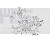 Matrix Fitness RB307 RB315 RB307M RB317 Stationary Bike Guide Rail Set 1000230429 - hydrafitnessparts