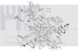 Matrix Fitness RB307 - US - F RB315 Stationary Bike Seat Slide Set 1000417067 - hydrafitnessparts