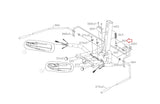 Matrix Fitness RB315 RB316 Stationary Bike Chrome Core Position 1000390809 - hydrafitnessparts