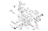 Matrix Fitness RB315 RB316 Stationary Bike Power Switch Set 550+50 1000400154 - hydrafitnessparts