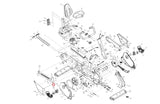 Matrix Fitness RB315 RB316 Stationary Bike Right Crank Set 1000386098 - hydrafitnessparts