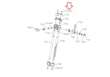 Matrix Fitness RB315 RB316 Stationary Bike Shoulder Screw M4 - 0.7P x 20L 1000401716 - hydrafitnessparts