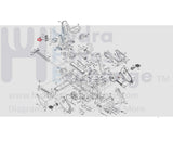Matrix Fitness Stationary Bike Back Cover 1000301966 - hydrafitnessparts