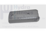 Matrix Fitness Stationary Bike Back Cover 1000301966 - hydrafitnessparts