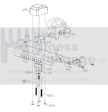 Matrix Fitness Stationary Bike Cam Set Semi Assembly 1000416708 - hydrafitnessparts