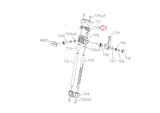 Matrix Fitness Stationary Bike Down Endcap 1000390540 - hydrafitnessparts