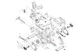 Matrix Fitness Stationary Bike Fixing Plate E Port 1000409214 - hydrafitnessparts