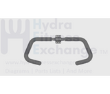Matrix Fitness Stationary Bike Handlebar Set 1000230415 - hydrafitnessparts