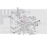 Matrix Fitness Stationary Bike Heart Rate Pulse Sensor Extension Wire Harness 1000304305 - hydrafitnessparts