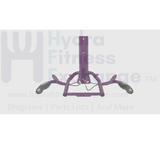 Matrix Fitness Stationary Bike Purple Seat Set 1000337887 - hydrafitnessparts