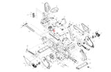 Matrix Fitness Stationary Bike Rail Connected Wire Harness 660L 1000384538 - hydrafitnessparts