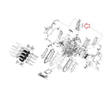 Matrix Fitness Stepper Step Black Other CON Pulse Wire 750L 1000207235 - hydrafitnessparts