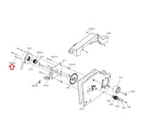 Matrix Fitness Stepper Step Round Head Hex Socket Screw M5 - 0.8P x 50L 004558 - AA - hydrafitnessparts
