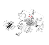 Matrix Fitness Stepper Step TV Power Wire 1700 1000228040 - hydrafitnessparts