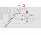 Matrix Fitness Strength System Adjustable Tube Set Chrome Plate 1000318738 - hydrafitnessparts