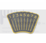 Matrix Fitness Strength System Back Pad Adjustable Decal 1000410434 - hydrafitnessparts