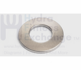 Matrix Fitness Strength System Chrome Washer Diam.12.5 x Diam.25.0 x 1.0T 020509 - A - hydrafitnessparts