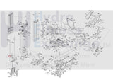Matrix Fitness Strength System Chrome Washer Diam.12.5 x Diam.25.0 x 1.0T 020509 - A - hydrafitnessparts