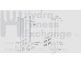 Matrix Fitness Strength System Connect Plate 1000393576 - hydrafitnessparts