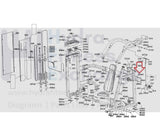Matrix Fitness Strength System Connect Plate Iced Sliver 1000454152 - hydrafitnessparts