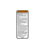 Matrix Fitness Strength System French Warning Label Smith Press Squat 1000363997 - hydrafitnessparts