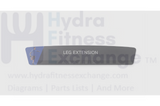 Matrix Fitness Strength System Rear English Instructional Label 1000398553 - hydrafitnessparts