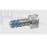 Matrix Fitness Strength System Round Head Hex Socket Bolt Screw M8 x 16 004476 - Z - hydrafitnessparts