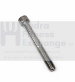 Matrix Fitness Strength System Round Head Hex Socket Screw M10 - 1.5P x 80L 004519 - AE - hydrafitnessparts