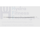 Matrix Fitness Strength System Steel Rope 2.0 x 663L 1000397572 - hydrafitnessparts
