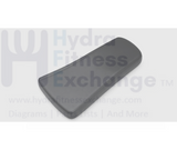 Matrix Fitness Strength System Vesicant Middle Back Pad 1000417590 - hydrafitnessparts