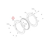 Matrix Fitness TM529 Treadmill Flywheel Al Ring 1000360937 - hydrafitnessparts