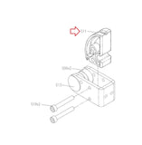 Matrix Fitness Treadmill Magnet Nylon Black Adjustable Base 1000360939 - hydrafitnessparts