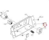 Matrix Fitness Treadmill Power Entry Socket Input Module 1000439036 - hydrafitnessparts