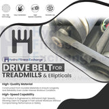 Matrix Fitness Treadmill Pulley Drive Belt 37" 004154 - 00 - hydrafitnessparts