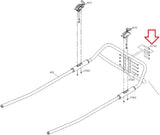 Matrix Fitness Treadmill PVC Swivel Axle Foam 1000368340 - hydrafitnessparts