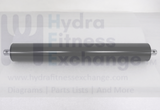 Matrix Fitness Treadmill Rear Idler Roller 1000344328 - hydrafitnessparts